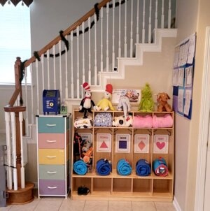 Children's cubbies